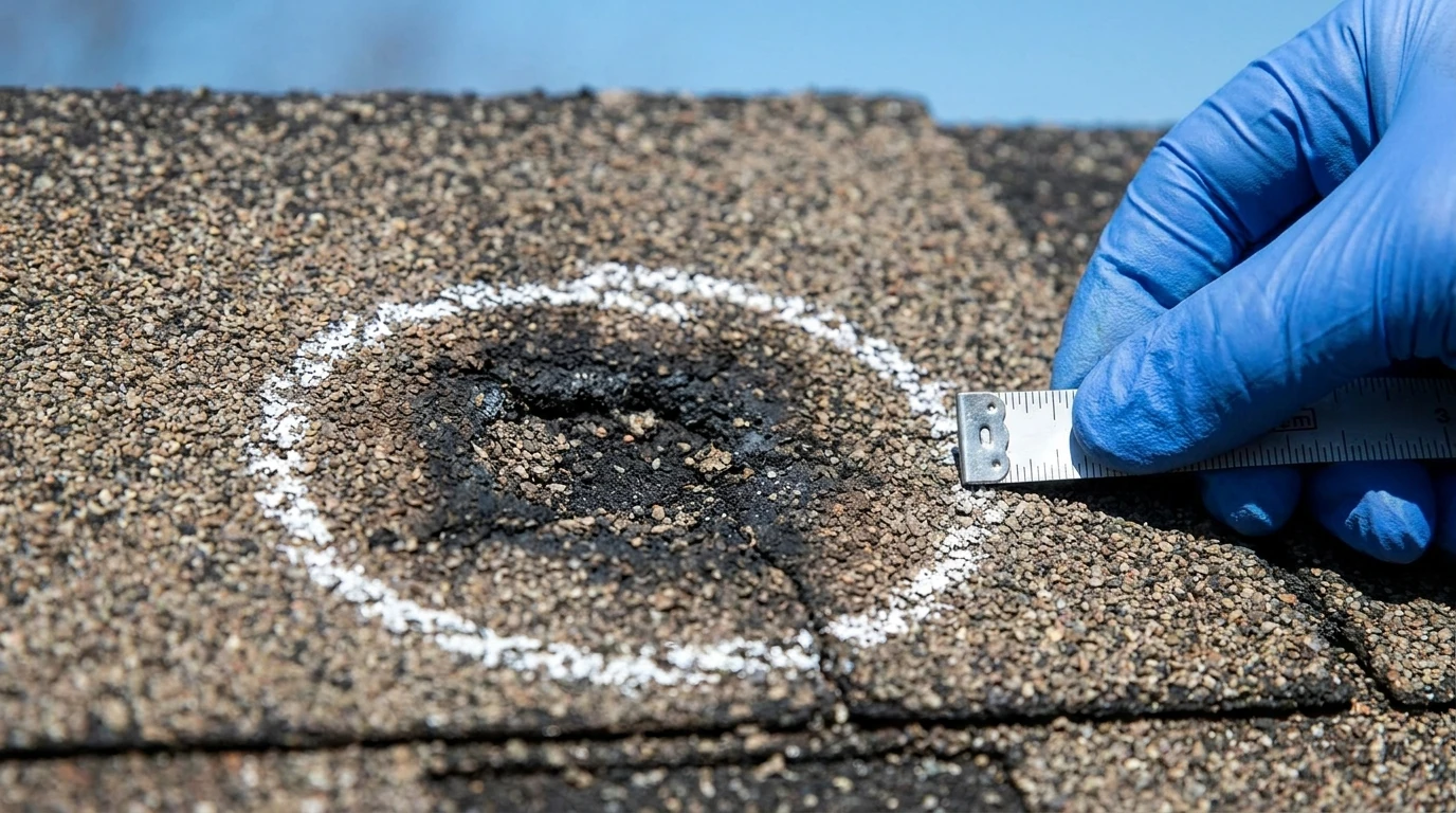 How Soon Should You Schedule an Inspection After a Hailstorm: hail damage roof inspection
