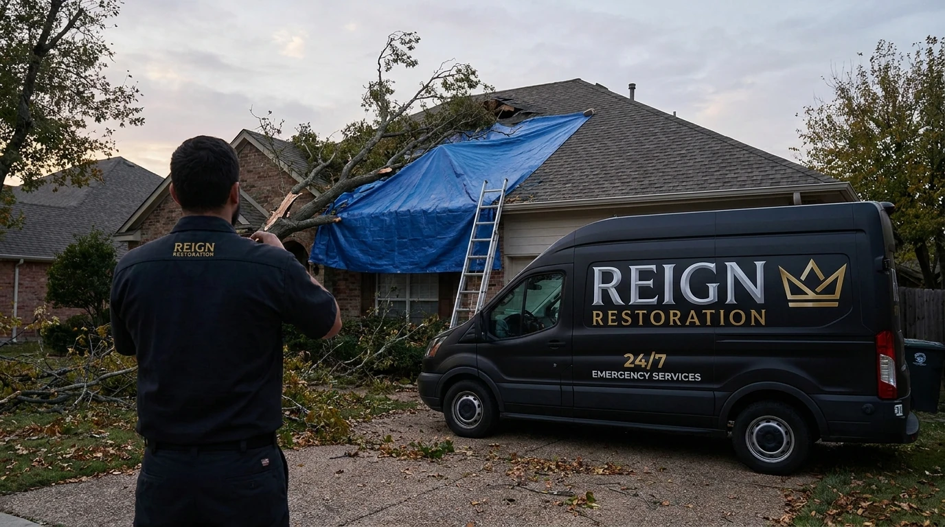 Tree Fell on Your House in Royse City? Who to Call and What to Do First