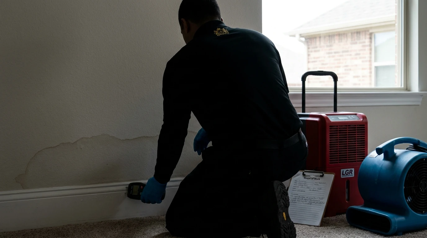Water Damage Restoration Cost: What a Real Job Runs in North Texas
